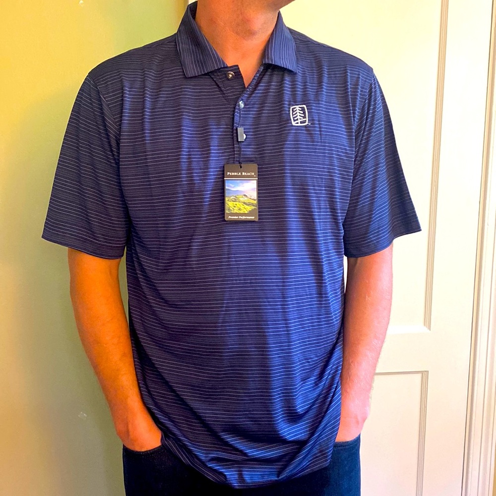 Pebble Beach Poloshirt Size L Brandnew